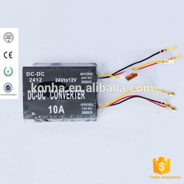 DC 24V Change To DC 12V 10A Car Power Supply Converter