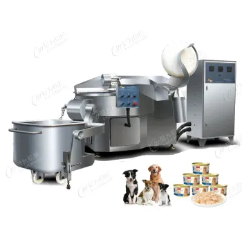 Whole Line Cat Wet Food Making and Canning Machine for Pet Food Processing
