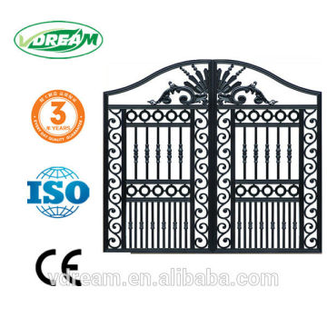 iron pipe gate design