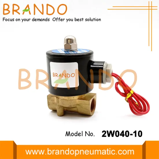 2W040-10 3/8'' NC Direct Acting Brass Solenoid Valve