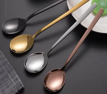 304 Quality Excellent Color Stainless Steel Small Spoon