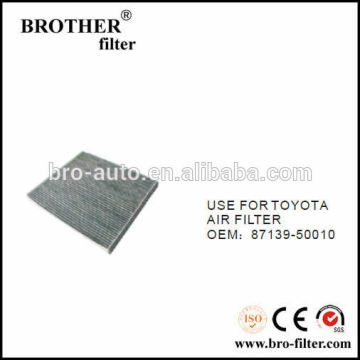 High quality OEM auto air filter 8713950010 for Toyota car air conditioning filter