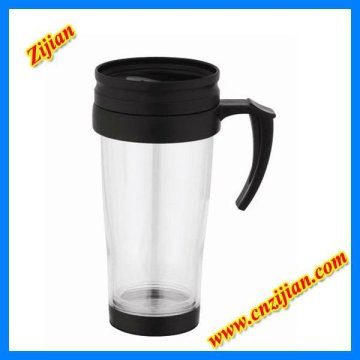 Transparent Plastic auto mug