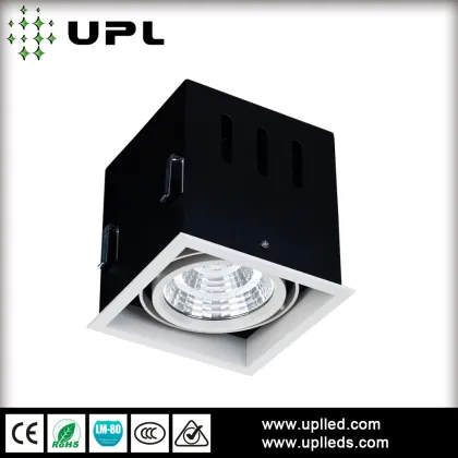 Double head downlight grille led downlight