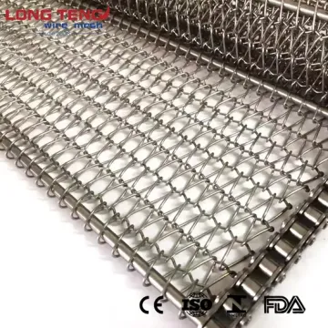Factory Direct Sales Stainless Steel Mesh Conveyor Belt