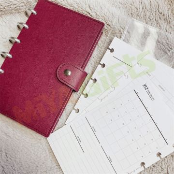Rose Pink Lichi Pebble Custom Cash Envelope System Budget Planner