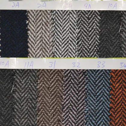 Herring bone woven fabric