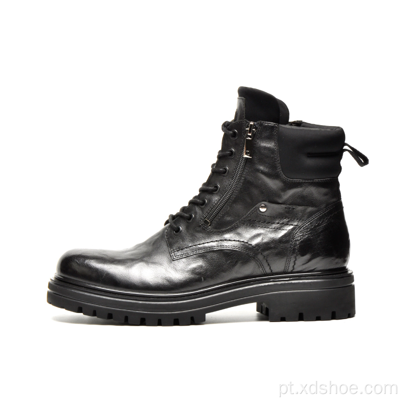 Botas quentes de neve casual de vestido masculino