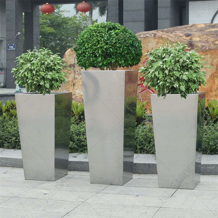 Stainless Steel Planter