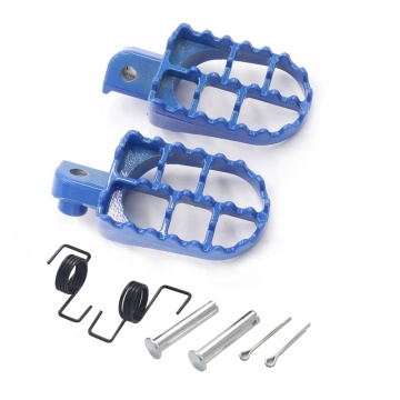 Aluminium Foot Pegs Front Support Pedal for Children's Off-Road Dirt Bikes and Street Bikes