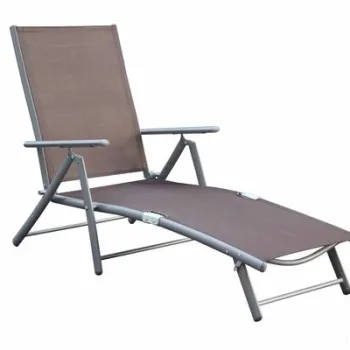 Classic Aluminum Folding Deck Chairs for Pool, Garden, Marine & Beach Use