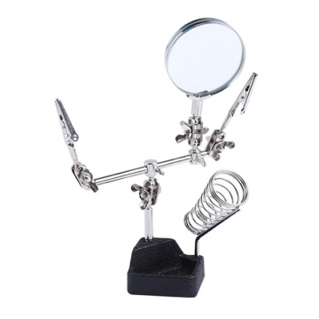 High-Quality Adjustable Metal Body LED Desk Lamp with 5x Magnifier - Best Seller