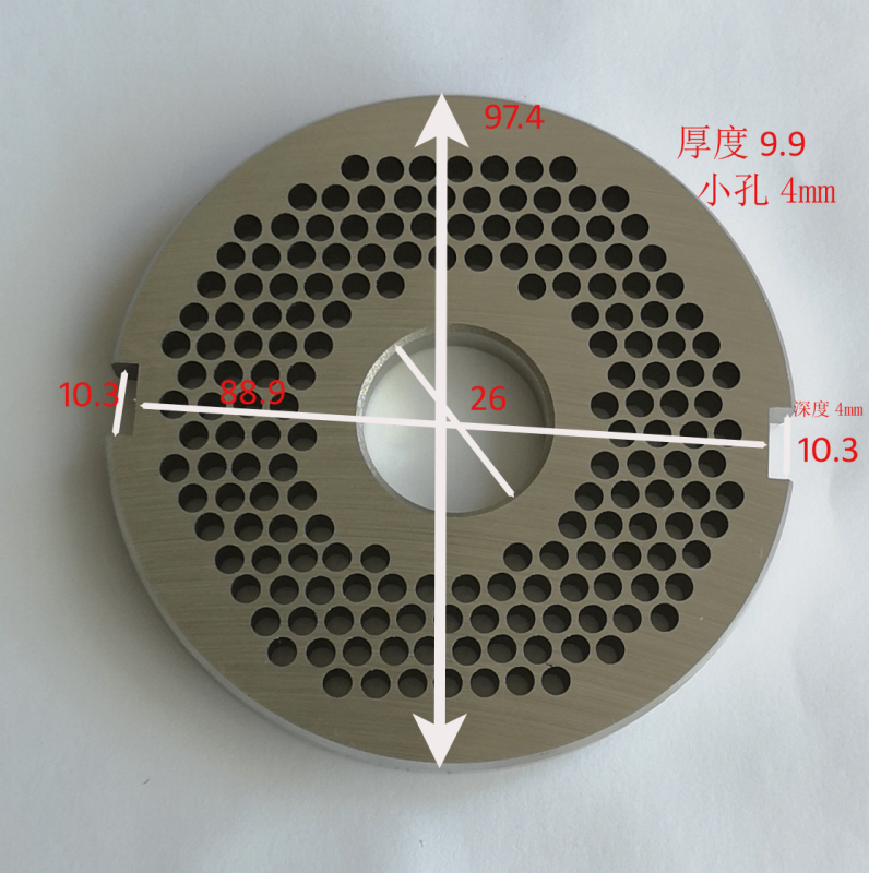 High-Quality Meat Grinder Cutting Blade and Chopper Plate