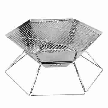 Stainless Steel Brazilian Mini Outdoor BBQ Grill Set for Hot Pot and Barbecue