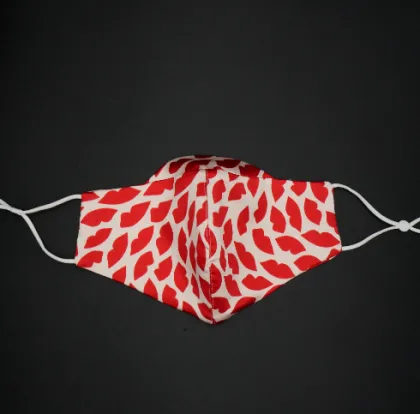 Sangshang printing silk face cover