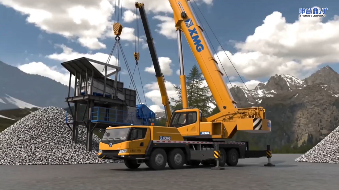 Bolted Steel Structure Modular Crushing Plant