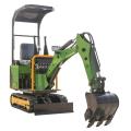 Small crawler excavator for land reclamation