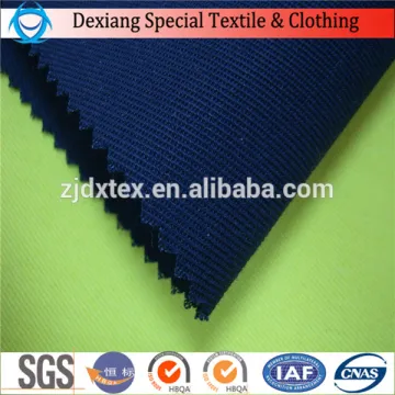 black 100% cotton protective flame resistant fabric