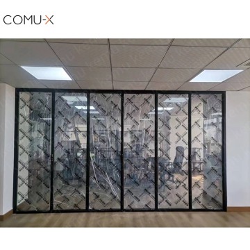 Bifold Folding Glass Doors for Interior Office and Hotel Applications