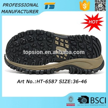 Special Design Tear Resistant Shoe Sole Climbing Non Slip Natural Rubber Sole Shoes