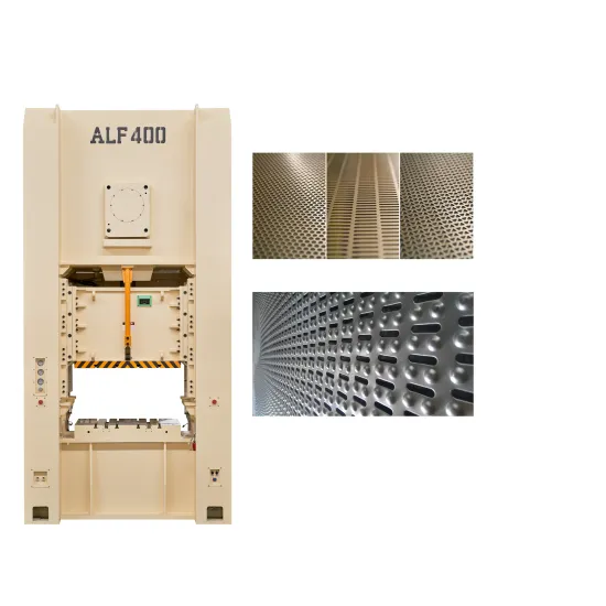 Closed Crank Power Press Stamping Machine for Grain Screens