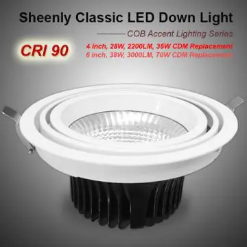 spot light, LED Downlight, CRI 90 ,COB 4inch
