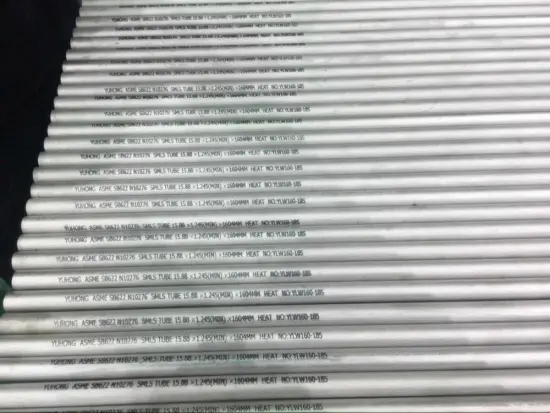 Hastelloy C-4 ASTM B622 UNS N06455 Seamless Pipe