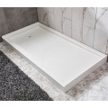 56 Inch Shower Pan High-End SMC Shower Tray Quadrant Tray With Overflow