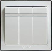 ----B9031 z-wave wall switch modern luxury new design antique app control wifi control British standard 3G 1 way switch
