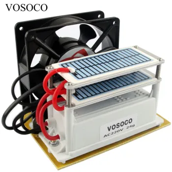 24g/h Portable Ozone Generator Ozone machine with fan Long Life Ceramic Plate Ozonizer water Air sterilize Purifier treatment