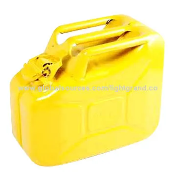 Robust Steel Jerry Can with 20, 10, and 5L Capacities, Comes in Embossing for 4x4/4WD/Off-road Cars