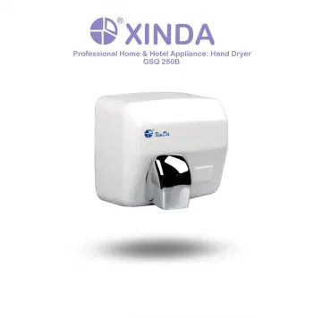Fixed installation hand dryer