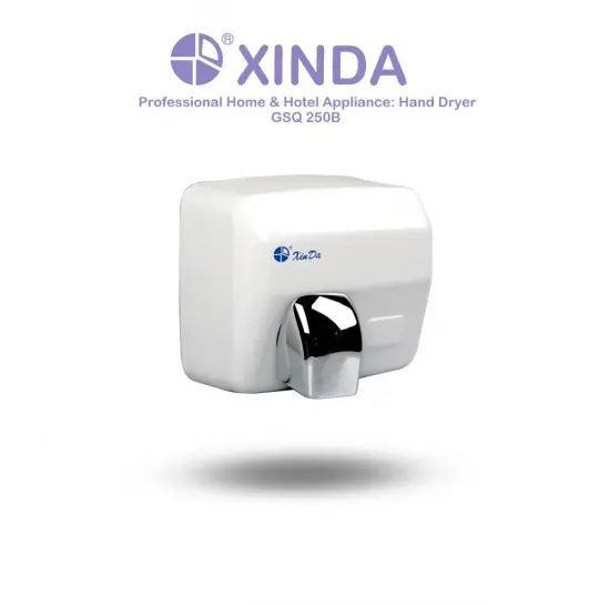 Fixed installation hand dryer