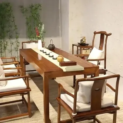 Solid Wood Table Top Panel for Desk