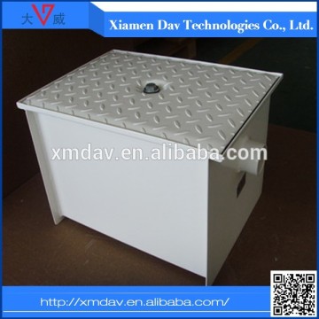 stainless grease trap frp filter grease trap , kitchen stainless steel grease trap