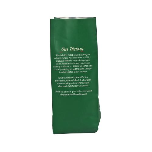 Gusset Side Coffee Bean Green Bag с клапаном