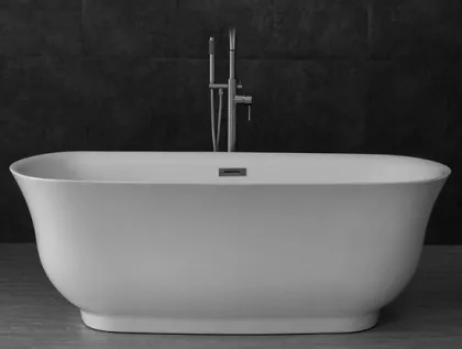 Gold Soaking Tub Classic Design Freestanding Acrylic Bathtubs Hot Tub