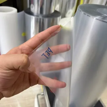 Transparent PET Sheet with PE Protective Film