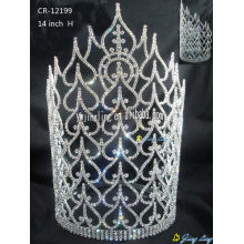 Large special tiara pageant crown CR-12199