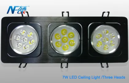 Energy Saving 21w Led Indoor Ceiling Lights , Bar Led Ceiling Lighting