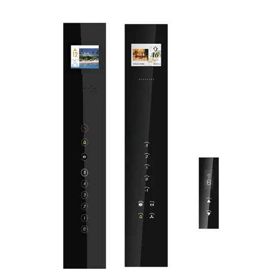 Elevator Glass Touch COP LOP: Lift Car Operation Panel & Elevator Control Panel