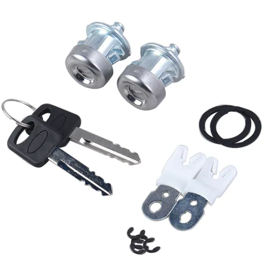 Front Door Lock Cylinder with Keys for Ford F350 F150 F250 Super Duty 1997-2016