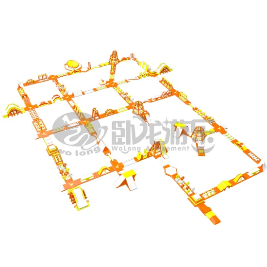 New Design Commercial inflatable water park