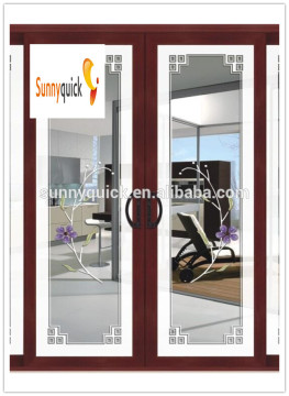 fashionable aluminium slide doors with toughened glass