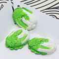 Gesimuleerde Chinese Kool Hars Plat Cabochon Handgemaakte Groente Decoratie Kralen Slime Keuken Decor