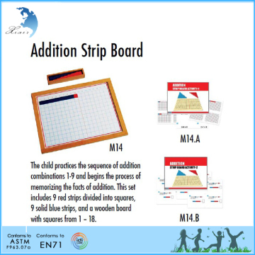 2016 school EN71 montessori wooden children board toy for sale