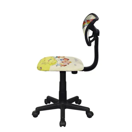 Ergonomic Kids Study Chair with Colorful Printing - Adjustable Desk Chair for Children