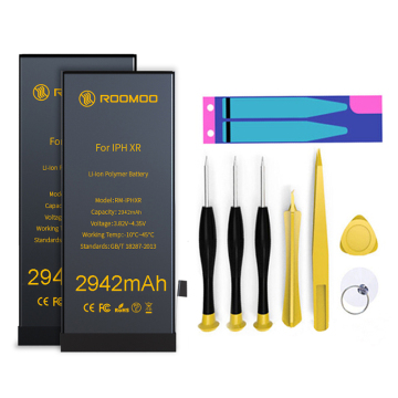 12 months warranty portable li-polymer battery 2942mAh ultra thin battery for iphone XR