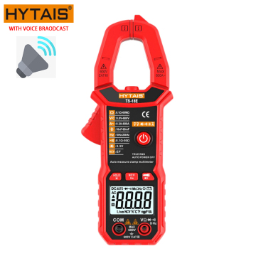 TS18E Voice Trobode Digital AC/DC напряжение зажима Multimeter Tester Multimeter