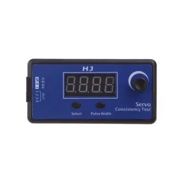 HJ Digital Servo Tester/ESC Consistency Tester Gauge for RC Helicopter Aircraft